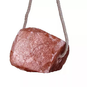 Bloc de sel naturel pur de l'himalaya léchant le sel dans toutes les tailles avec corde à vendre à bas prix meilleure qualité léchant les animaux - Product Image 3