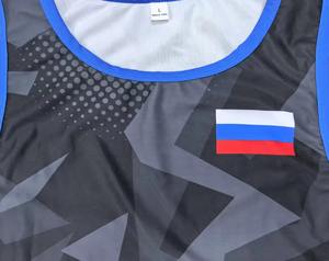 Nouveaux justaucorps de lutte personnalisés pour hommes avec un design de sublimation intégral, parfaits pour les compétitions internationales et les vêtements russes - Product Image 3