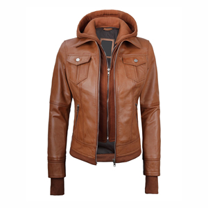 Veste en cuir pour femme de haute qualité, respirante, imperméable, coupe-vent, vente directe d'usine - Product Image 2