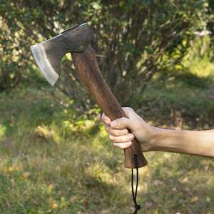 Hache tactique d'extérieur de qualité industrielle, hache russe Tomahawk forgée, hache de feu pour le camping, le travail du bois, la collecte de bois de chauffage - Product Image 3