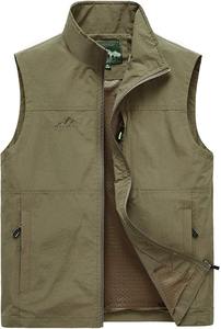2025 New High Quality <b>Men's</b> Breathable Winter Cotton <b>Fleece</b> <b>Vest</b> Casual OEM Outwear Warm Sleeveless Jackets for Outer Wear - Product Image 4