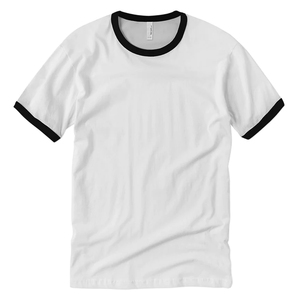 T-shirts Bella Canvas Ringer 100% coton, tee-shirt Ringer athlétique, couleur Heather Block, unisexe - Product Image 1