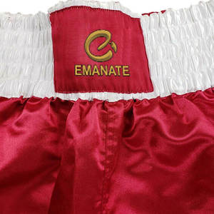 Pantalones Cortos de MMA de Diseño Personalizado Profesional con Cintura Elástica y Tela Satinada Transpirable y Antiarrugas, Más Vendidos al por Mayor - Product Image 3