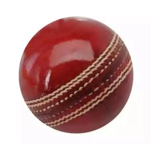 Pelota de Cricket cosida a mano de alta calidad, logotipo personalizado, 50 overs, goma roja y blanca, marca personalizada duradera de PK - Product Image 5