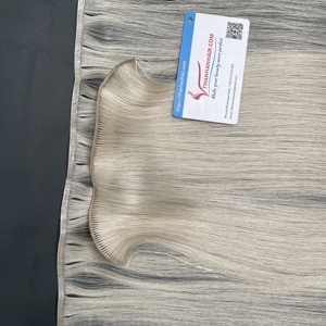 TOP Genius 100% Vietnamien Remy Extensions de Cheveux Humains Super Silky Double Tiré Prêt à Expédier-Prix de Gros - Product Image 3