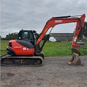 Miniexcavadora Kubota KX080-4A Usada, Equipo de Construcción Pesada Eficiente, Caja de Cambios y Rodamientos de Segunda Mano - Product Image 1