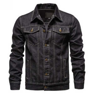 Outwear Fall <b>Jacket</b> Denim ean <b>Jacket</b> Casual Outwear Fall <b>Jacket</b> Denim Button up Coat <b>Slim</b> <b>Fit</b> <b>Jacket</b> for Male - Product Image 6