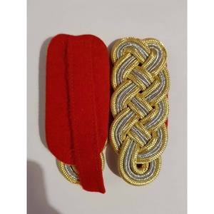 โรงงานผลิตอีพาลเล็ตต์เครื่องแบบพิธีการแบบหนาประดับพู่สีเงินคุณภาพสูงสำหรับเสื้อแจ็คเก็ตและเสื้อคลุมพิธีการ ขายส่งแบบ OEM - Product Image 3