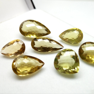 Cerveza atractiva Piedra preciosa de cuarzo Gemas de cuarzo semipreciosas Cerveza facetada Gemas de cuarzo para hacer joyería Regalo para ella - Product Image 1