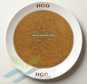 HGO Factory Fourniture directe d'extrait de champignon Shiitake naturel pur (qualité alimentaire) Spécification 4:1 (extrait de rapport) - Product Image 1