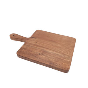 Planche à découper rectangulaire en bois couleur marron planche à découper viande et légumes pour dessus de table et accessoires de cuisine faits à la main - Product Image 6