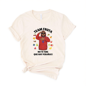 Camiseta Divertida del Equipo Fruta Casa Foke, Promocional del Reality Show de República Dominicana, Camiseta del Equipo Dominicano, República Dominicana - Product Image 1