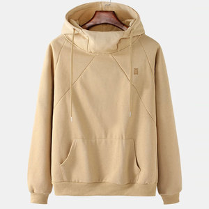 Jersey con capucha de invierno para hombre, ropa informal transpirable de calidad superior, cuello con capucha y estampado sólido de lana de talla grande, novedad - Product Image 1