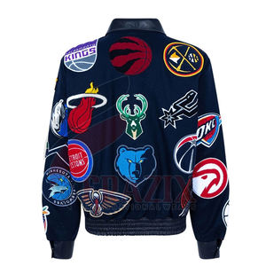 Vestes d'hiver en polaire personnalisées à la mode, style cool, vestes de baseball bomber pour hommes, vente chaude - Product Image 2