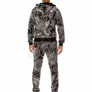 ชุดวอร์มลำลองฤดูหนาวคุณภาพดี ระบายอากาศได้ดี ราคาถูก บริการ OEM ขายส่ง เสื้อแขนยาวผู้ชาย - Product Image 3