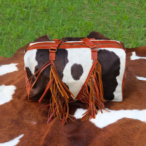 Bolsas de Viaje de Cuero Vacuno para Hombre, Personalizadas, de Alta Calidad, Nuevas, a la Moda, Resistentes al Viento - Product Image 6