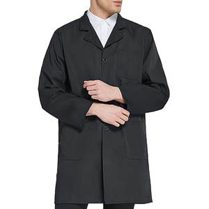 Bata de laboratorio médico personalizada al por mayor 2025 con abrigos para hombres hechos en Pakistán batas de laboratorio blancas al por mayor - Product Image 3