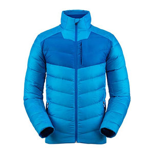 Veste bouffante élégante de couleur unie pour hommes, col montant, grande taille 5XL, vêtements d'extérieur pour l'automne et l'hiver - Product Image 5