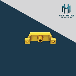 Componente de Latón de Alta Calidad Mecanizado por VMC, Torneado y Fresado de Precisión con Acabado Dorado Uniforme para Ingeniería - Product Image 2