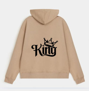 เสื้อฮู้ดดี้ผู้ชายผ้าฝรั่งเศสเทอร์รี่เนื้อหนา 500 GSM ผสมผ้าฝ้ายเนื้อหนัก - Product Image 2