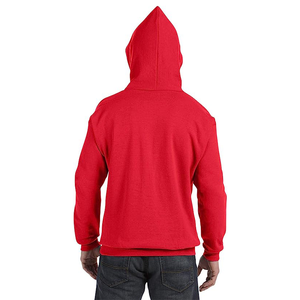 Sudadera con capucha de algodón Premium 100% para hombre, sudadera de invierno de tela de rizo francés de gran tamaño con estampado Digital bordado Puff - Product Image 4