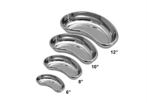Plateau de rein manuel en acier inoxydable de vente chaude du meilleur fournisseur dans différentes tailles à des prix raisonnables - Product Image 2