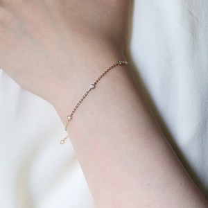 925 Sterling Silver 18k Gold Plated Natural Sparkling Moissanite Round Bezel Brilliant Cut Gemstone Chain <b>Bracelet</b> Women Jewelry - Product Image 3