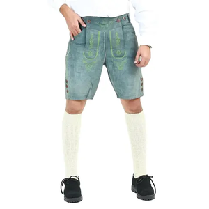 Pantalones cortos informales con cintura elástica para hombres y niños personalizados, pantalones cortos holgados para vacaciones en la playa de verano, ecológicos - Product Image 4