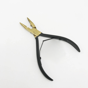 Alicates de Punta Plana con Logotipo Personalizado, Herramienta de Acero Inoxidable para Extensiones de Cabello, para Presionar Cuentas, Color Sólido, Alicates Profesionales para Cuentas de Punta Plana - Product Image 2