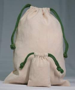 Bolsa de polvo de algodón 100%, muselina reutilizable ecológica, logotipo personalizado impreso, calcetín de moda para zapatos para uso diario, regalos promocionales - Product Image 5