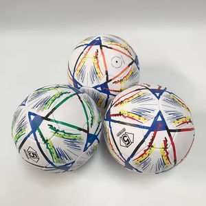 Ballon de football thermocollé fourni en usine personnalisé taille 2 3 4 5 jeu d'entraînement ballon de football en PVC pour intérieur extérieur - Product Image 5