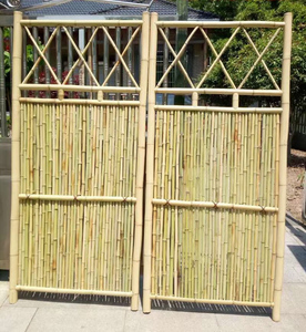 Wholesale Bamboo <b>Garden</b> Gates Solid Bamboo Gate for Housegreen Decoration Balcony Outdoor to Export - Product Image 3