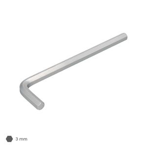 Chiave Allen Lunga in Acciaio Cromo Vanadio Professionale 3,0 mm - Product Image 3