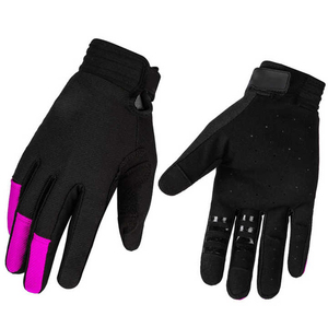 ถุงมือขี่มอเตอร์ไซค์ MTB BMX สีเงินสะท้อนแสง - Product Image 5