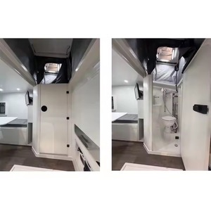 Pour Ecocampor moderne Mini larme caravane 4x4 remorque tout-terrain avec douche et cuisine pour les voyages en famille - Product Image 6