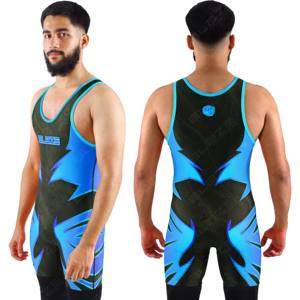 Singlet de Lutte pour Hommes Disponible en Tarif de Gros sur Mesure Anti-Rides Respirant Vente Chaude Pas Cher Singlet de Lutte - Product Image 1
