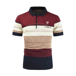 Polos de último diseño, ropa informal, polos de manga corta, polos de color personalizados con logotipo personalizado - Product Image 1