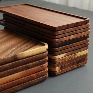 Bandeja de madera de una sola pieza, tamaño personalizado, material de alta calidad para uso en la cocina, para servir cenas en el hogar y el hotel - Product Image 6