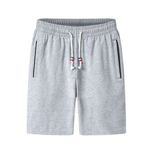 Short décontracté en coton pour adultes avec poches latérales 100% Matériau écologique Léger Fournisseur OEM - Product Image 1