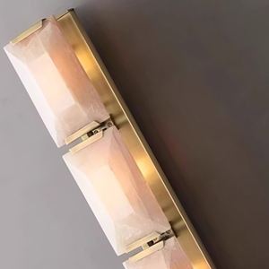Lampe murale d'extérieur en cuivre moderne personnalisée de l'usine <span class=keywords><strong>VH</strong></span> de haute qualité nouvelle LED pour la décoration de projet d'hôtel et de villa Décoration murale en marbre - Product Image 5