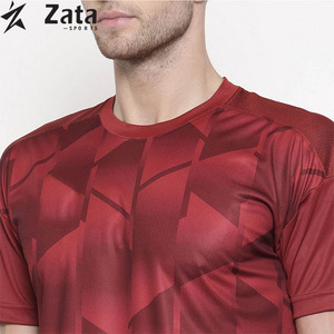 Camisetas Personalizadas de Sublimación Sólida 100% Poliéster Ecológicas de Secado Rápido y Corte Regular para Hombre - Product Image 2
