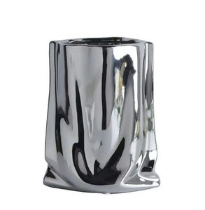 Vase à fleurs de style européen pour fête de mariage, décoration de table moderne, look royal, finition brillante pour la maison et le jardin - Product Image 4