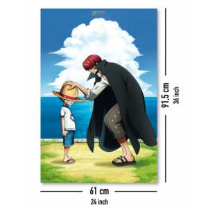 Modern Style for One Piece Shanks & Luffy <b>Poster</b> Paper Wall Decor - Product Image 4