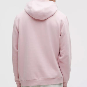 Sudadera con Capucha Gruesa de Felpa Corta Personalizada con Peso, Color Sólido de Invierno, Estampado de Logotipo en Blanco, Ajuste Regular, Talla Grande, Transpirable - Product Image 3