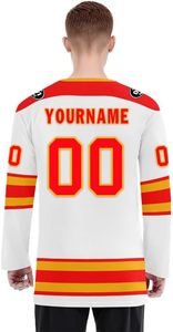 Uniforme de hockey sur glace unisexe respirant à séchage rapide Style de service OEM sur mesure pour vente en gros - Product Image 3