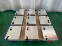 Boîtier de commande en acier inoxydable IP65 SS304, boîte de protection pour équipement d'automatisation industrielle, armoire électrique basse tension CFD