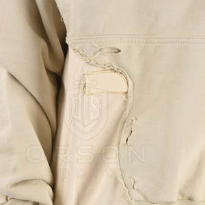 Pull à capuche 100% coton de qualité supérieure pour hommes Nouveau design Broderie Impression numérique Saison d'hiver Caractéristiques Teintes unies - Product Image 6