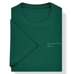 เสื้อยืดลำลองผ้าฝ้ายถัก100% ผ้าถักแบบกำหนดเองพิมพ์ดิจิตอล - Product Image 4