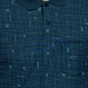 Nuevas Camisetas de Manga Corta para Hombre, Tejidas, Transpirables, de Alta Calidad, en Poliéster/Algodón, Personalizables para Venta al Por Mayor - Product Image 6