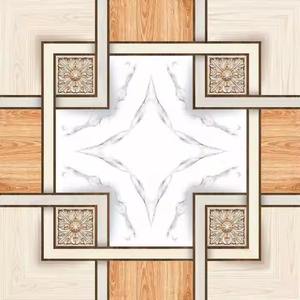 กระเบื้องสี่เหลี่ยมพอร์ซเลน400x400มม. สำหรับห้องน้ำภายนอกเคลือบพื้นผิวกลางแจ้งกันลื่นสำหรับใช้ในร่ม - Product Image 6